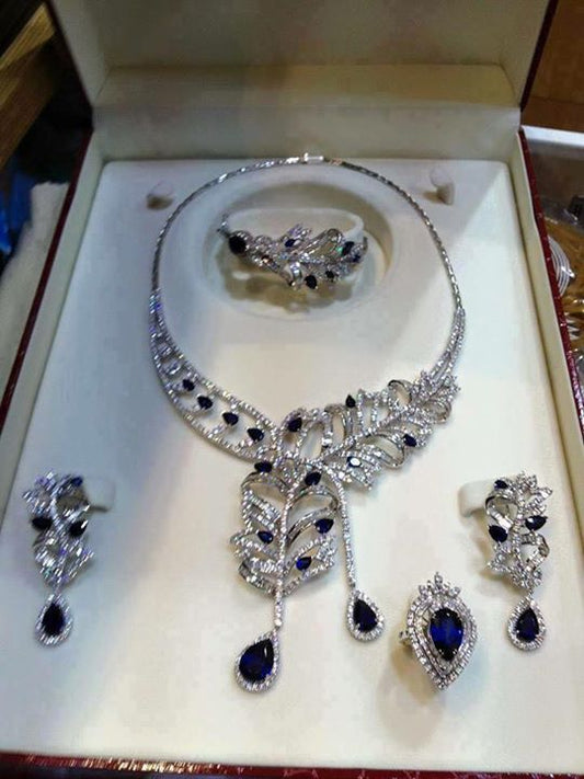 Shafina Designed Beautiful Diamond Necklace set